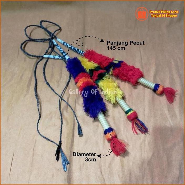 Cambuk Bopo Besar 1,5 Meter Pecut Bopo Cambuk Tari Pecut Tari Jederan Cemeti Cambuk Bopo Pecut Bopo 