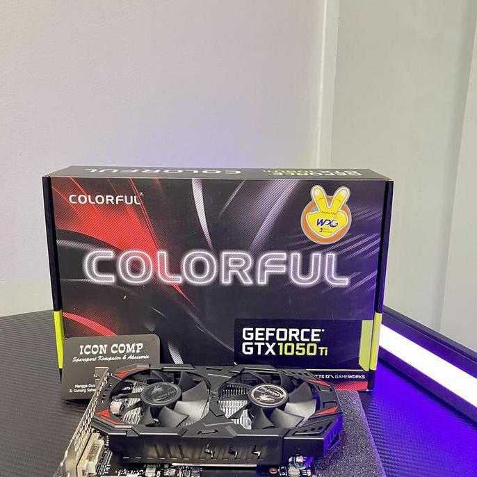 TERMURAH - VGA COLORFUL GTX 1050TI 4GB DDR5