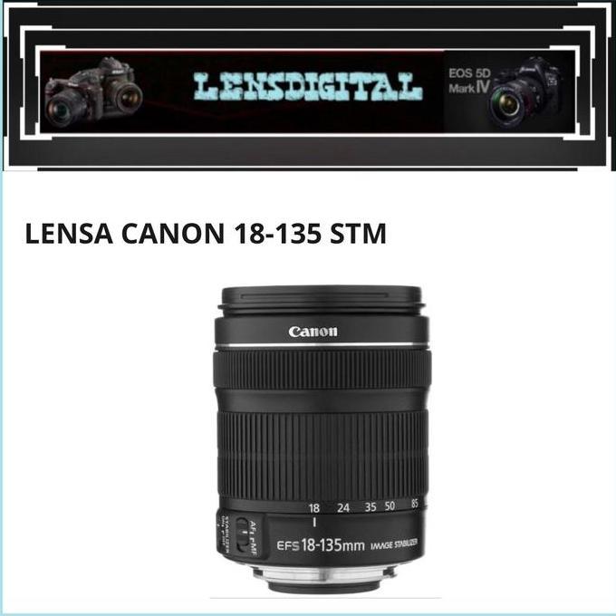 BEBAS ONGKIR - LENSA CANON 18-135 STM / CANON 18-135 STM
