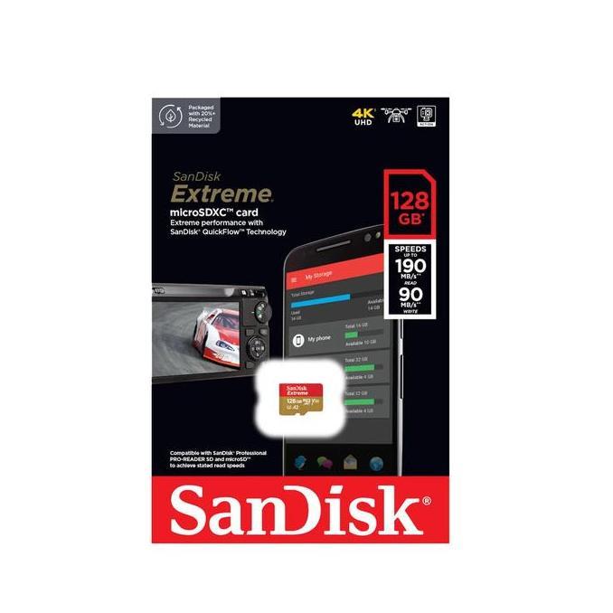 NEW MicroSD 128GB - Micro SD 128GB Extreme Sandisk Original Memory Card