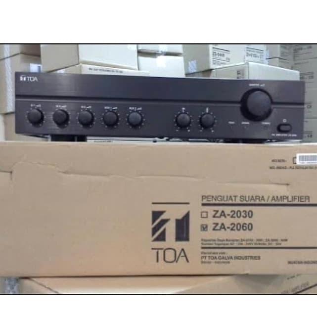 Promo Ampli TOA 60 watt Original 100% BARU / Amplifier Toa ZA-2060 Diskon