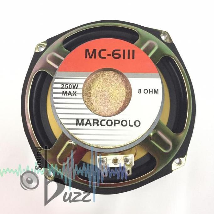 Promo Speaker MARCOPOLO 6" 6 inch MC 6111 Diskon