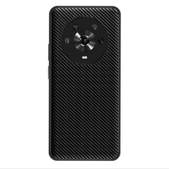 Honor Magic 4 Pro Case Premium Carbon Fiber Leather