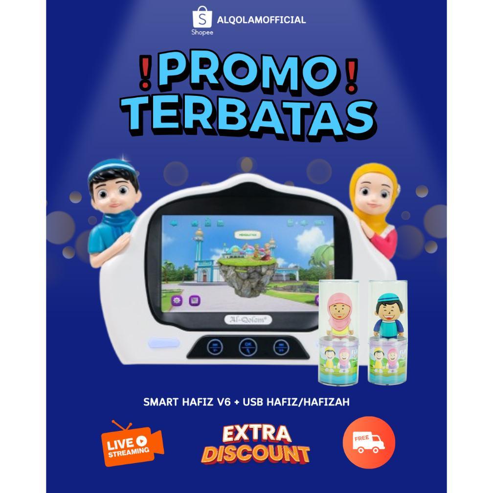 (SPESIAL IBUKALIEF_)PROMO BUNDLING TERBATAS Smart Hafiz V5/6/Hafiz Q +  Usb/Hafiz Card/Hafiz/Hafizah