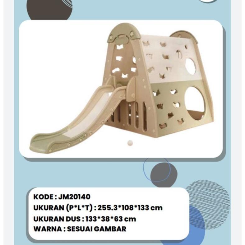 Mainan Anak JM20140 Playtent Playhouse Slide Swing Tenda Panjat Anak