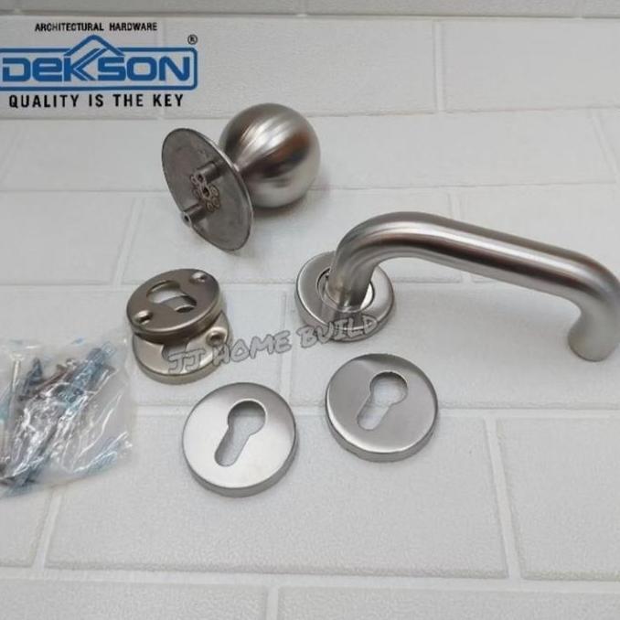 HANDLE DEKKSON LHTR 0016 22MM+KNOB SSS Panic Exit Lever Handle Knob