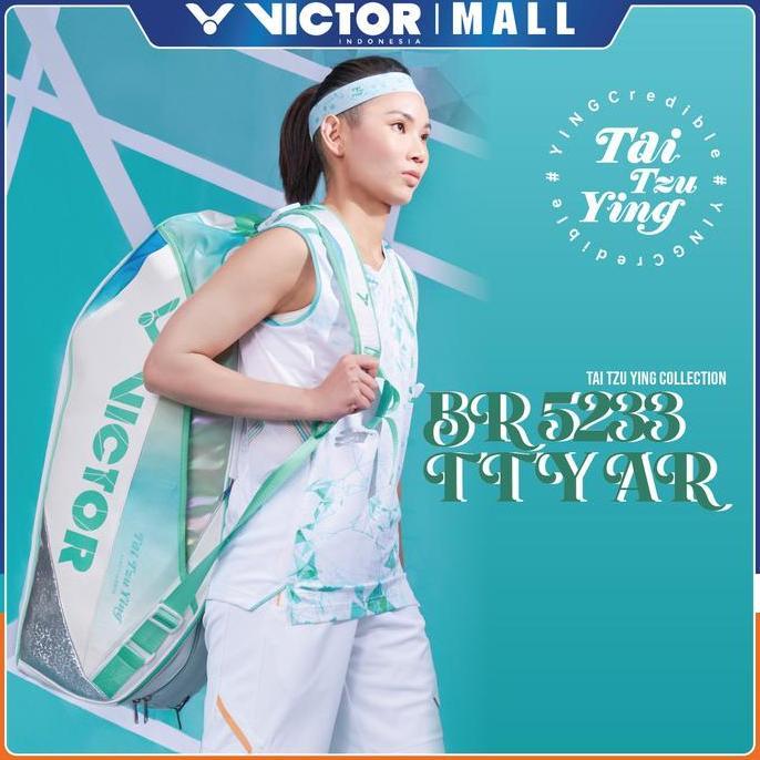 TERMURAH Tas Badminton VICTOR TAI TZU YING Tribute Collection TTY Tribute BR 5233 TTY AR  Raket Sepa