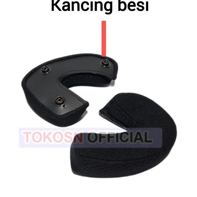 ASLI Busa pipi helm ZEUS ZS610 - cheek pad spon samping helm zeus zs 610 ukuran s m l xl xxl READY S