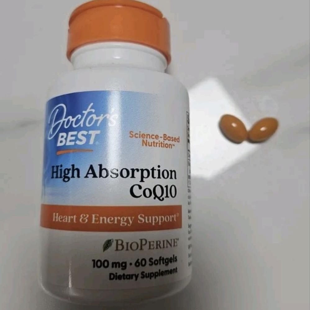 Doctor'S Best High Absorption Coq10 Bioperine120 Softgels Coenzyme Original