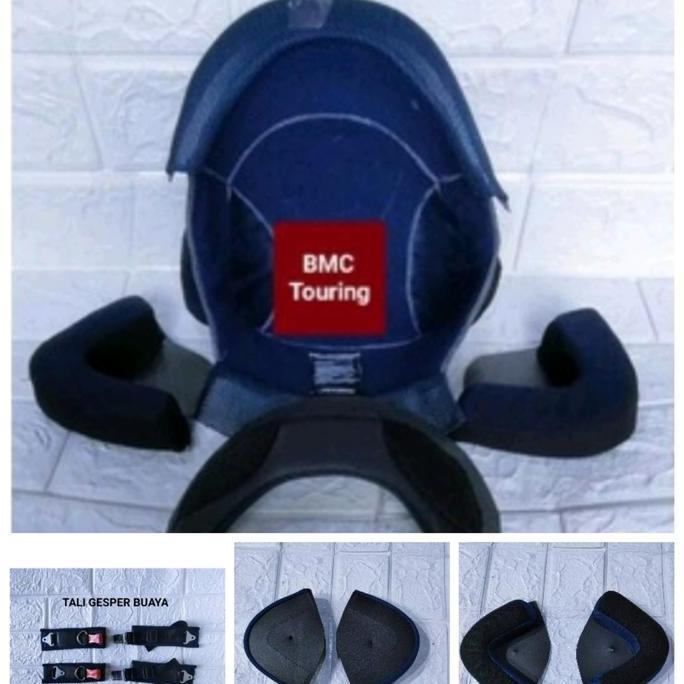 ASLI BUSA HELM SPON HELM FULL SETT BMC TOURING UNIVERSAL READY STOCK