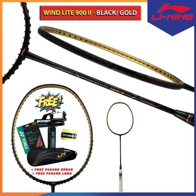TERMURAH LINING WIND LITE 900 RAKET BADMINTON GINAL READY STOCK