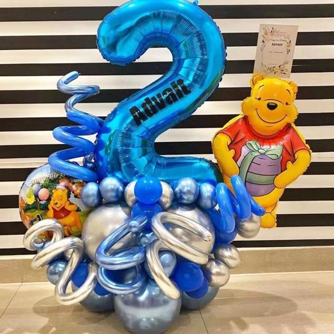 Standing Balloon/Balloon Gift/Balloon Rangkaian Type Pooh