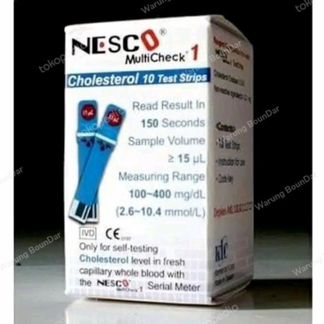 strip kolesterol nesco/strip kolesterol