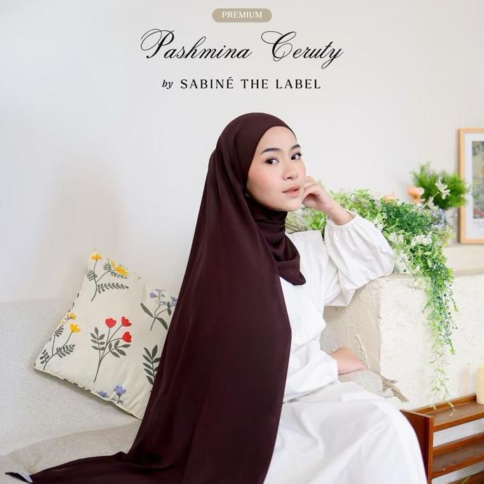 Super Promo, Sabin The Label - Pashmina Ceruty Babydoll Premium Hq