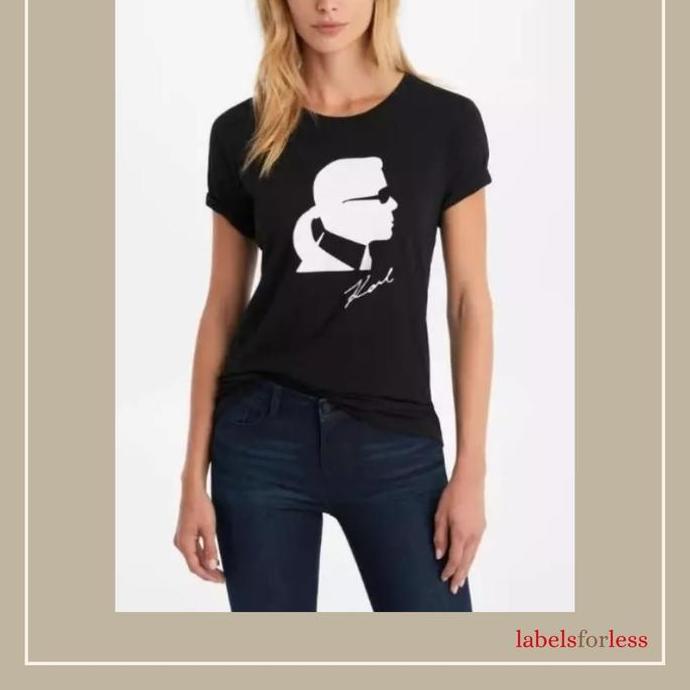 Karl Lagerfeld Paris Karl Silhouette Tee