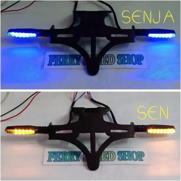 '' SEN LED PLUS TAIL TIDY NEW CBR 150 R - NEW R15 V3 R15 OLD - GSX 150R //