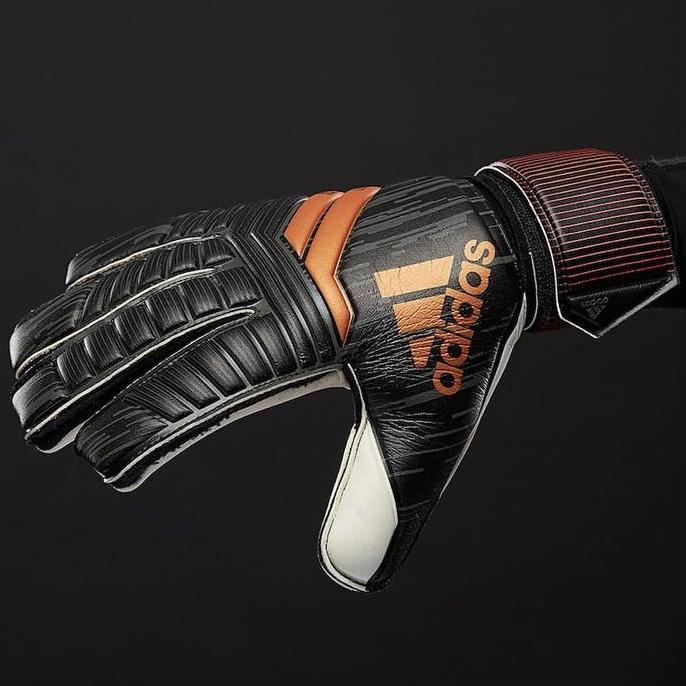 BARU SARUNG TANGAN KIPER GLOVES ADIDAS PREDATOR BLACK GRADE ORI IMPORT Ready