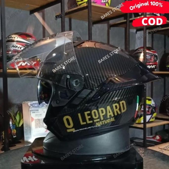 ORIGINAL Rsv sv300 carbone double visor spoiler sticker leopard gold READY STOCK