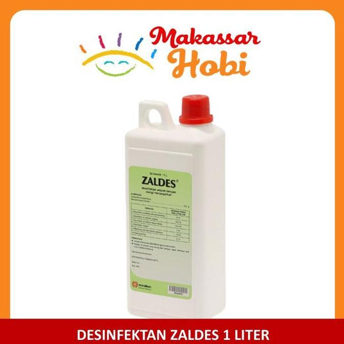 Zaldes 1 Liter Disinfektan Kandang Pembasmi Kuman Bakteri Virus Medion