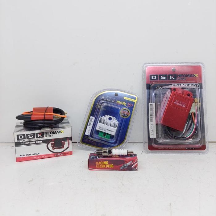 Paket Upgrade Cdi Koil Kiprok Racing F1Zr Fizr Force 1 Fiz R Dsk Neomax Setara Dengan Brt Pwr Up 35%
