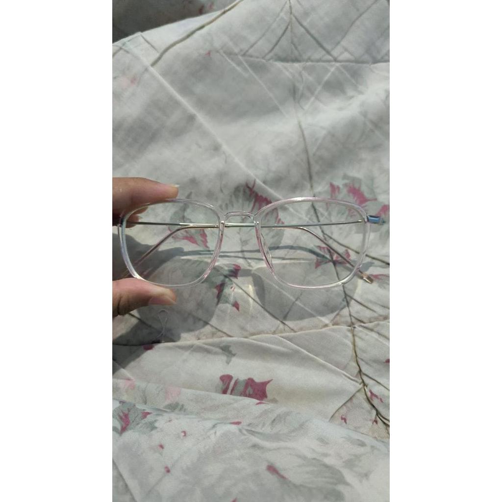 frame kacamata unisex kotak kecil