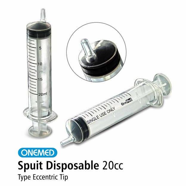 Spuit 20cc ONEMED DISPOSABLE SYRINGE SPUIT 20cc