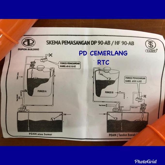 Otomatis penampungan air toren air yang bagus tasin hf 90 ab radar [terbaik]