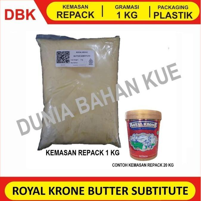 larissagalllery - royal krone kron mentega butter subtitute pengganti mentega 1 kg