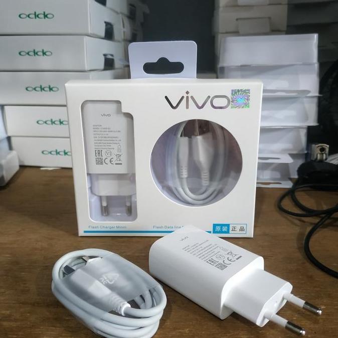 Promo CHARGER VIVO 5V 2A ORIGINAL V1020D - EU MICRO USB Diskon