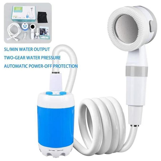 larissagalllery - shower portable / kepala shower mandi portbale / kepala pancuran elektrik / shower