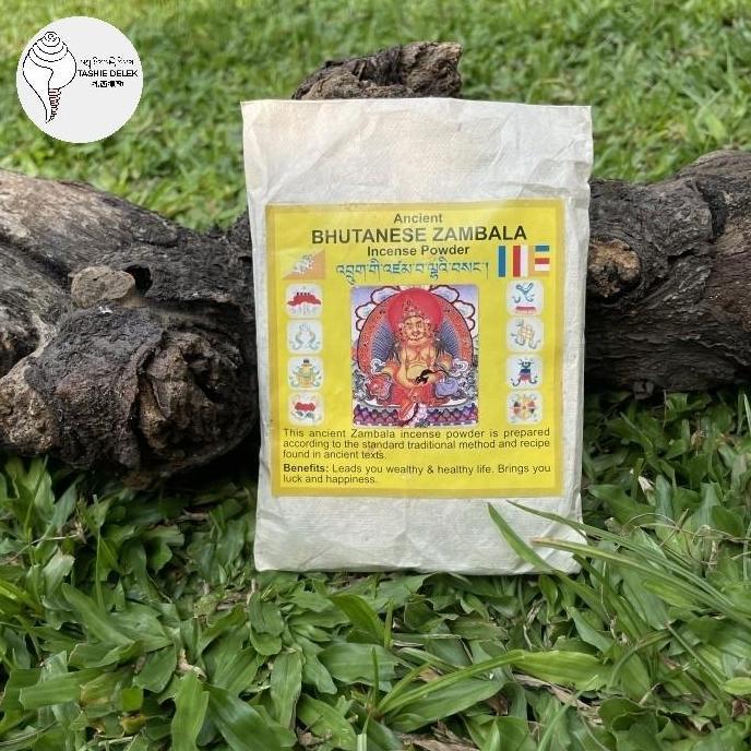 tamiyangaleri - dupa bubuk zhambala / dewa uang / chai sen, bhutan
