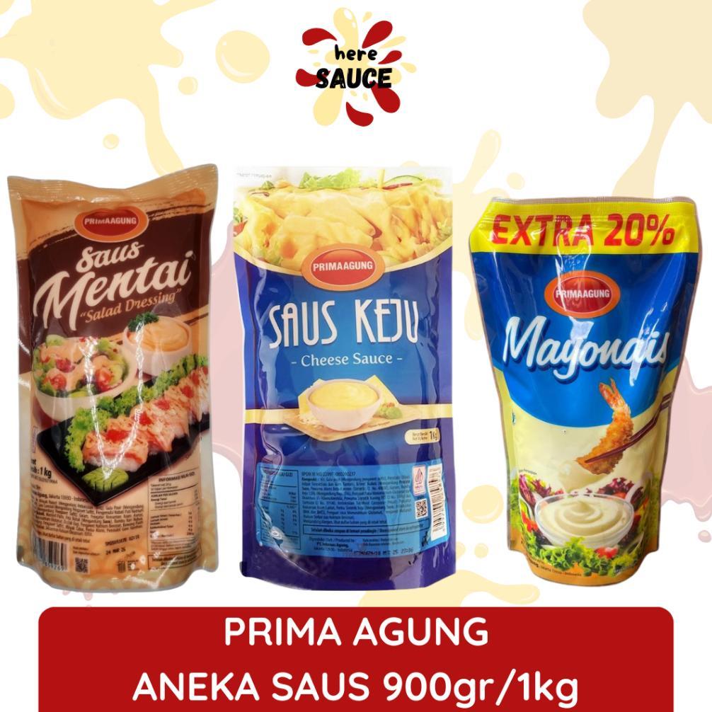 Saus Mentai | Saus Keju | Mayonaise | Prima Agung Aneka Saus 1kg