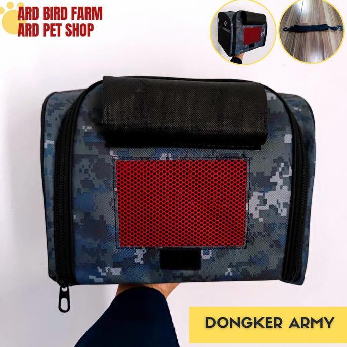 Brixd- Tas Kandang Hewan Burung Lovebird Untulan