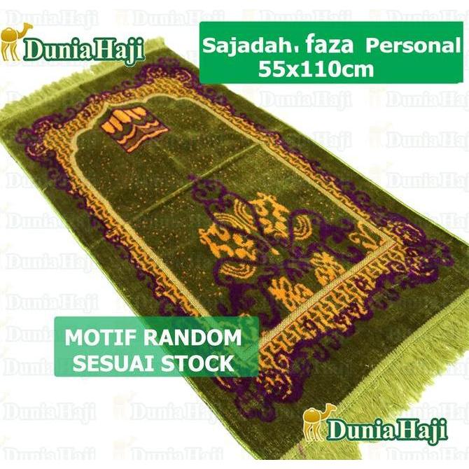 Religg- Sajadah Tebal Personal Izmir 55X110Cm Bahan Bludru Turki Bulu Turkey
