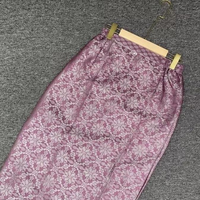 Newgir- Songket Bawahan Wanita // Rok Songket Instan Ukuran S-2Xl Rok Songket Kebaya Terbaru Motif E