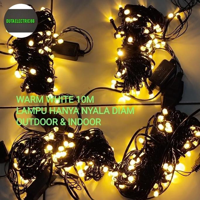 Lampu natal / Lampu Hias Outdoor - indoor Warm White