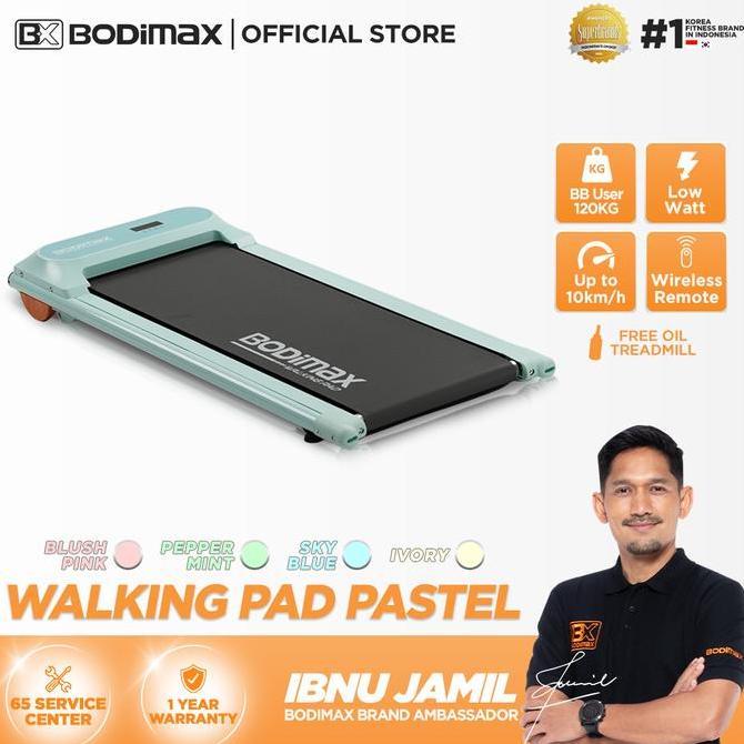 BODIMAX WALKING PAD PASTEL / WALKING PAD / TREADMILL / ALAT OLAHRAGA