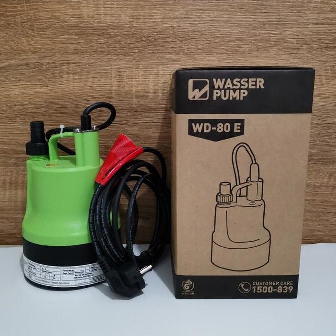 """] POMPA CELUP KOLAM / SUBMERSIBLE PUMP WASSER WD 80 E ORIGINAL