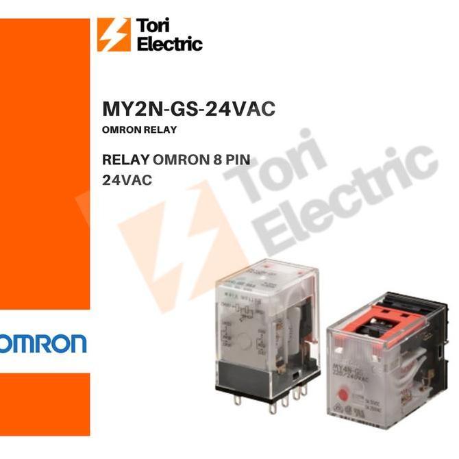 Omron Relay My2N-Gs-24Vac My2N Gs 24Vac 100% Ori Forsale