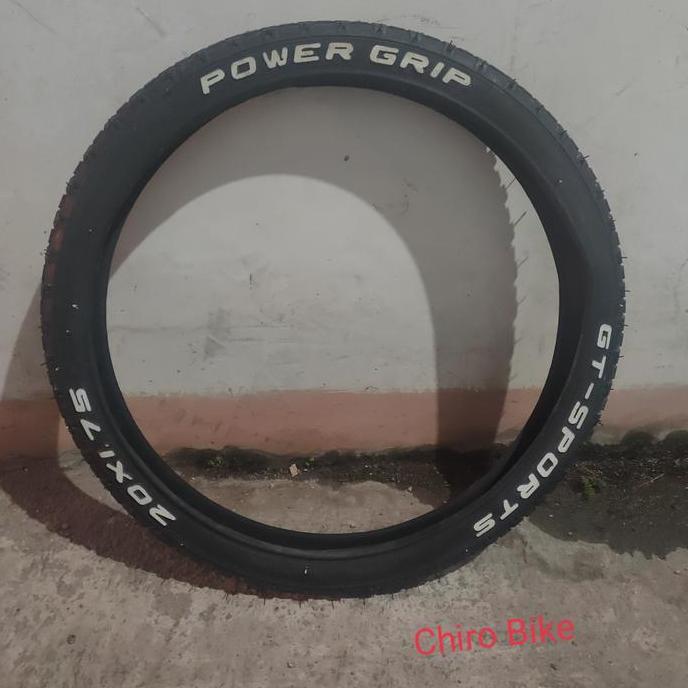 Promo ban luar sepeda lipat minion bmx 20 x 1.75 lucky stone power grip Diskon