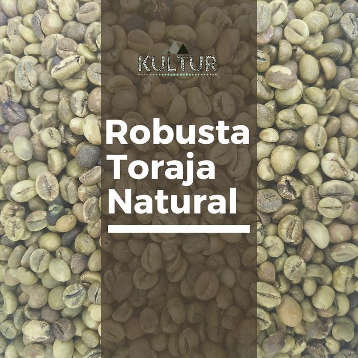 GREEN BEAN ROBUSTA TORAJA NATURAL KOPI MENTAH