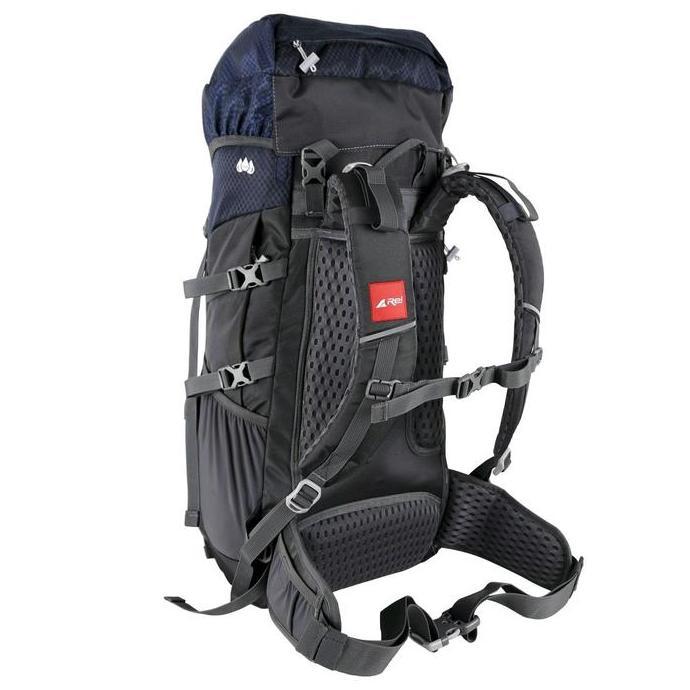 Tas Carrier Rei Atmos 60 Liter + Rain Cover || Tas Ransel Gunung Original Arei Outdoorgear Kualitas 