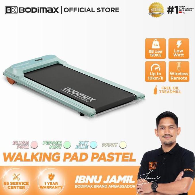 BODIMAX WALKING PAD PASTEL / WALKING PAD / TREADMILL / ALAT OLAHRAGA