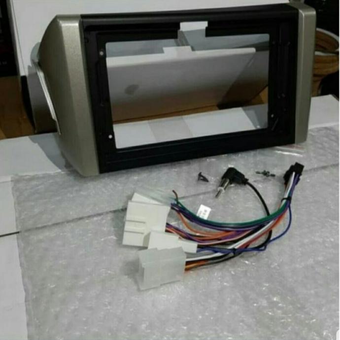 Frame Double Din 9 Inch Android Mobil Innova Reborn Liat Tape Termurah