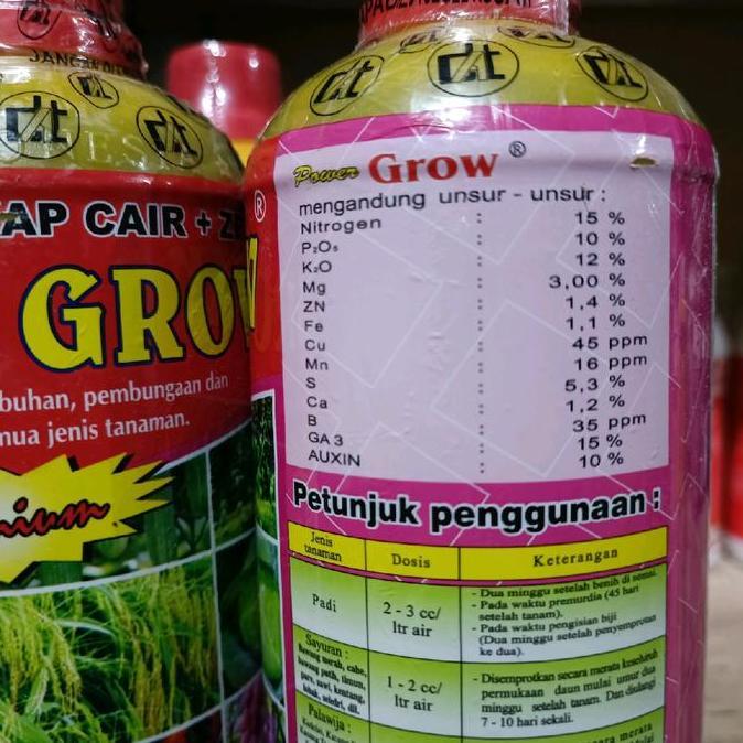 Gaerdenpic- Pupuk Cair Power Grow -1 Liter Tanaman