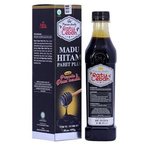 tefilaah - madu hitam pahit ratu lebah / madu hitam ratu lebah plus propolis honey