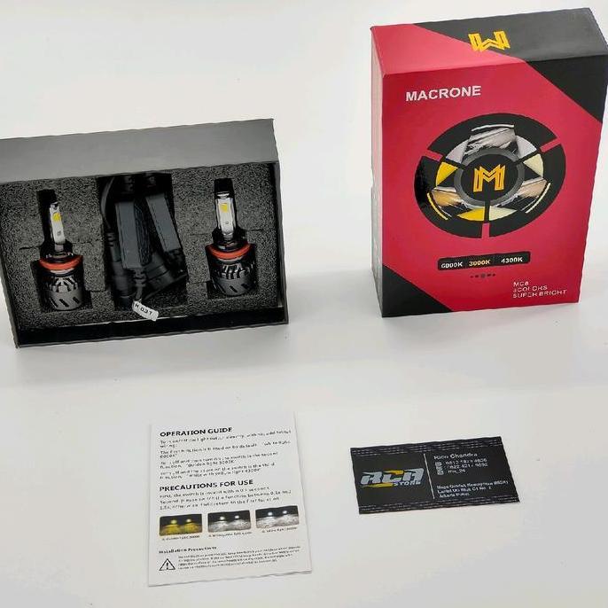 Ready Macrone Turbo Led Mc8 Single 3 Colours