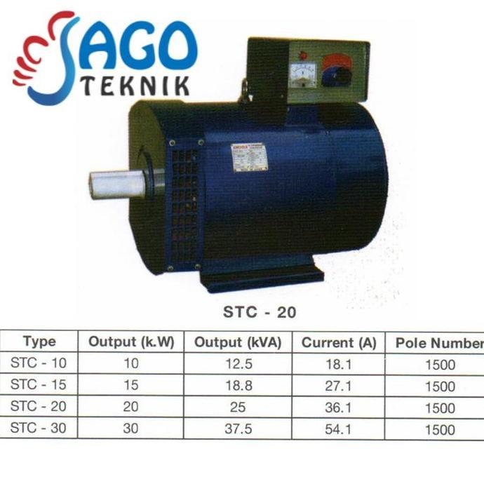 Produk Terbaik] Alternator Dongfeng STC30 Merk SHODA STC 30 / Alternator Dinamo STC-30
