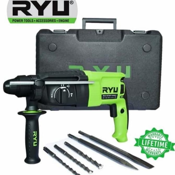 ~~~] Mesin Bor Beton Bobok SDS Plus RYU RRH 26 Hammer RYU RRH26 TEKIRO