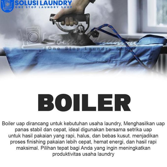 Produk Terbaik] Boiler NAGAMOTO Laundry Boiler Uap Mesin Uap Setrika Uap Boiler Konveksi Boiler NAGA